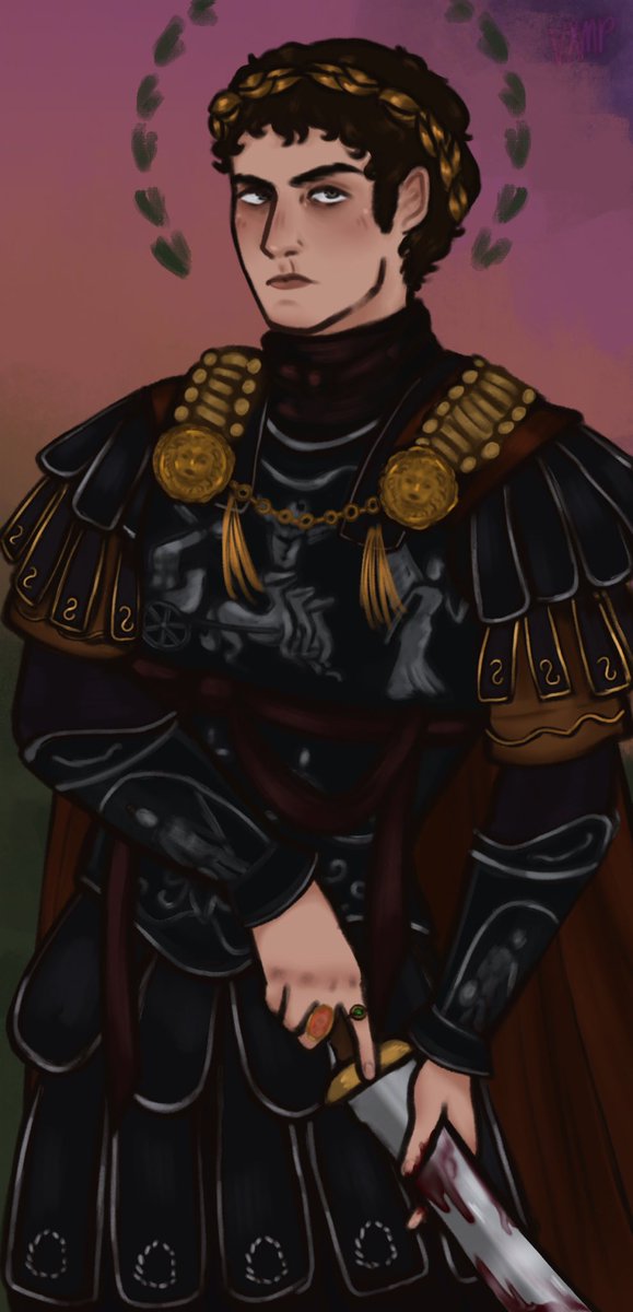 Bl4ckCat13's tweet image. Errrrmmmm,,,, more Gladiator art teeeheee just Commodus lel love him. I can fix him guys
#Gladiator #commodus #GladiatorFanart #CommodusFanart