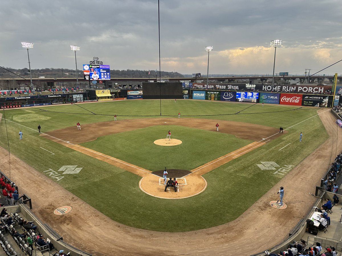 Season number 25 as a broadcaster, the last 19 with the St. Paul Saints Baseball began tonight. 8-year-old me is smiling at the longevity of a dream I had almost 40 years ago. If you need me over the next 6 months I’ll be at the ballpark