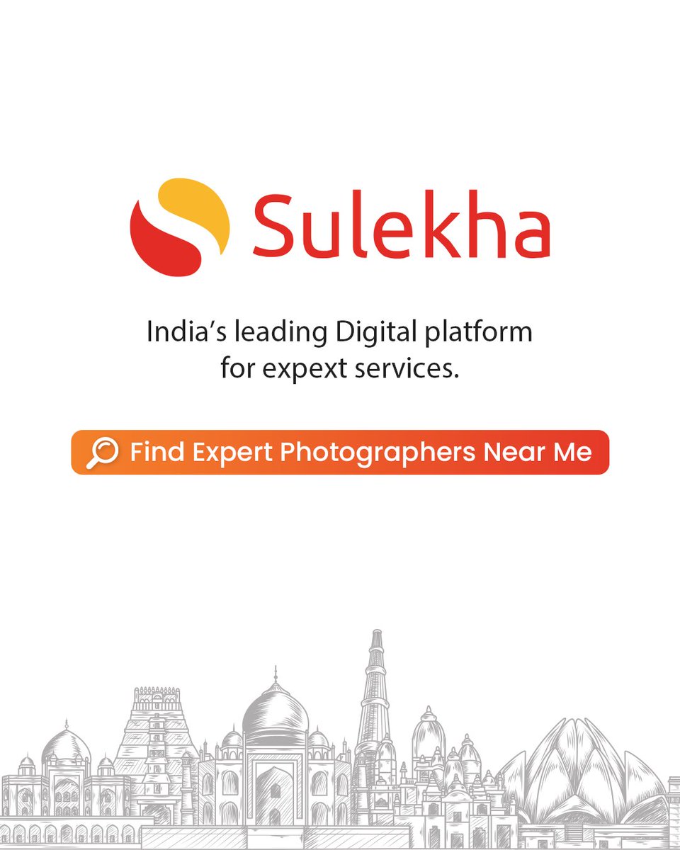 Sulekhadotcom's tweet image. Tips for aspiring photographers
Invest in good equipment 📸💡, practice key techniques &amp;amp; Experiment with different styles.

Connect with Experts from Sulekha for photography courses - tinyurl.com/m8r98v9c
#sulekha #sulekhahome #photographyservices #photographycourses