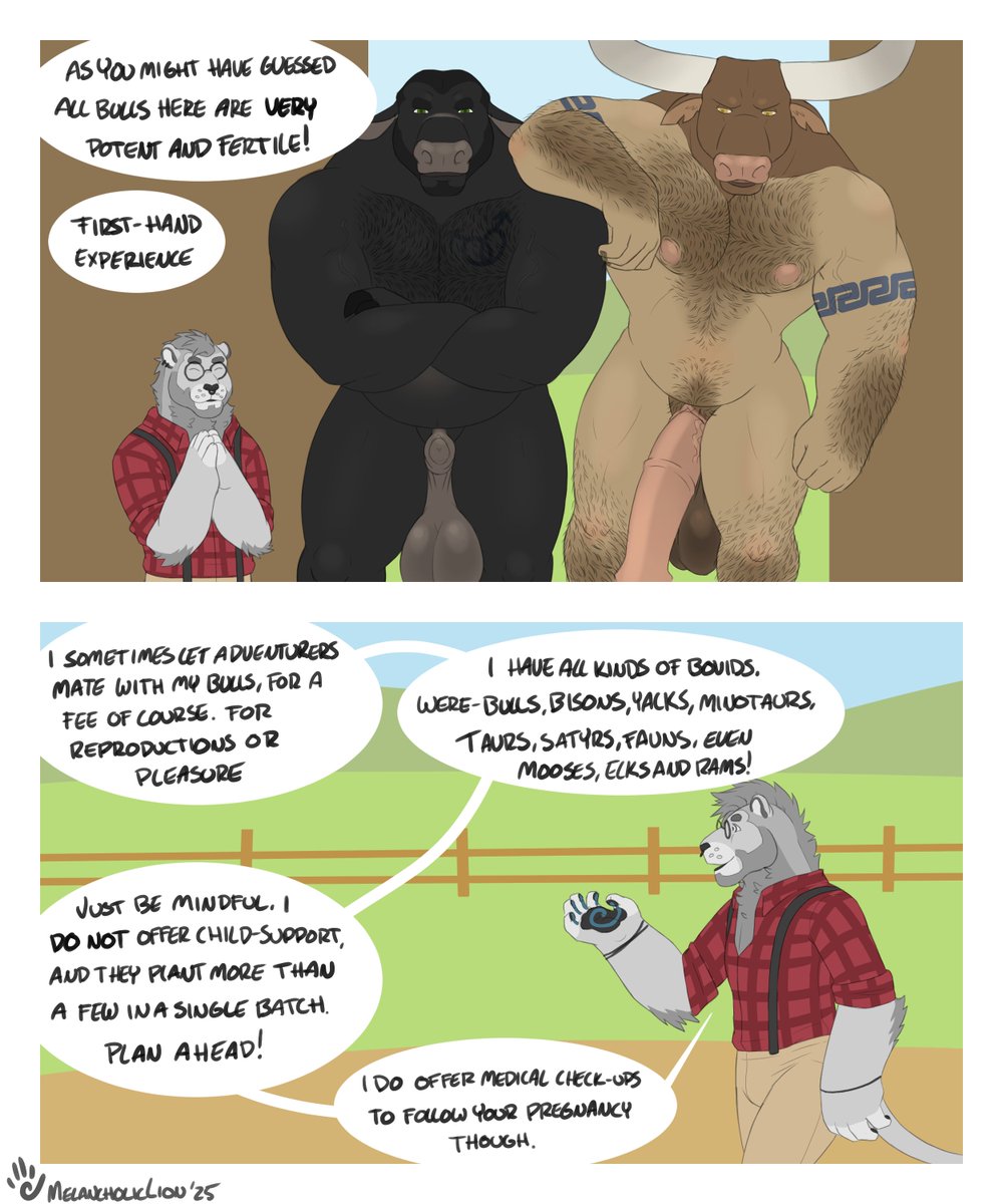 Is Minotaur Cum lactose-free? 🤔 (@melancholiclion) on Twitter photo 