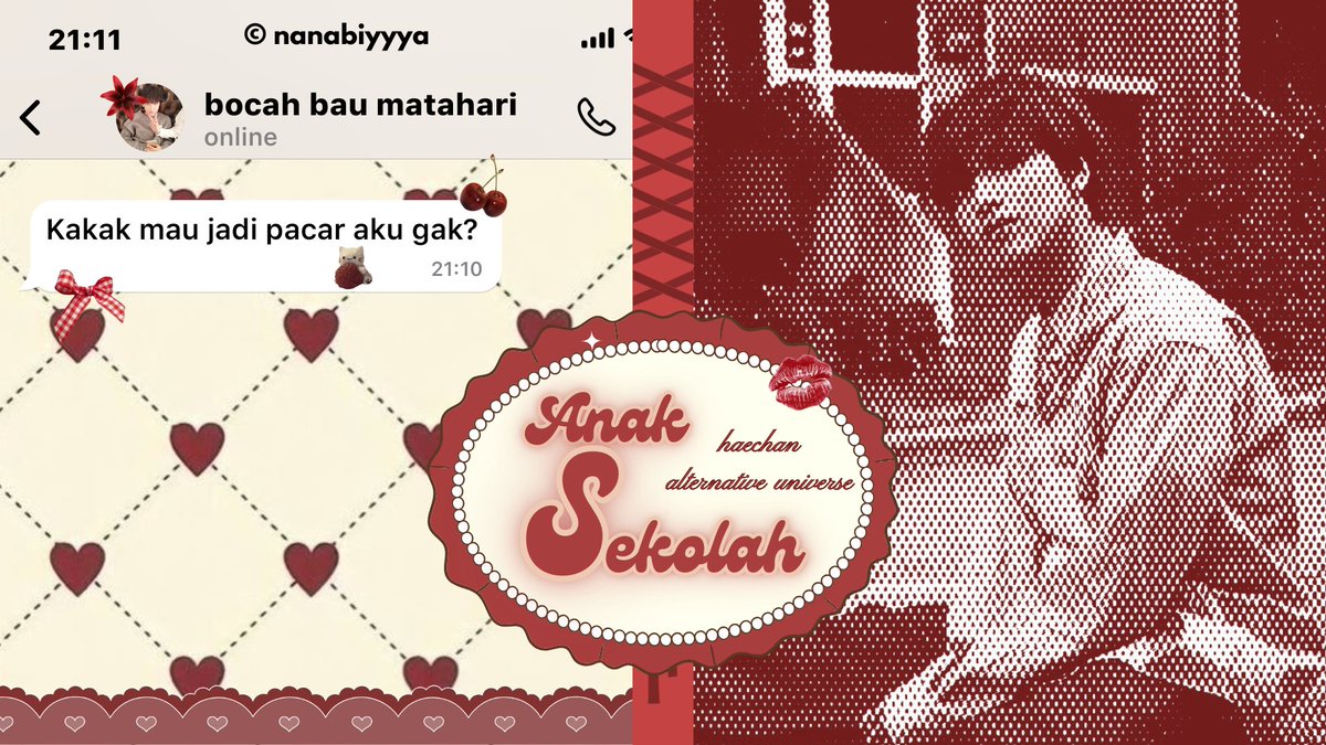 —— Anak Sekolah.

#haechan alternative universe 

© nanabiyyya