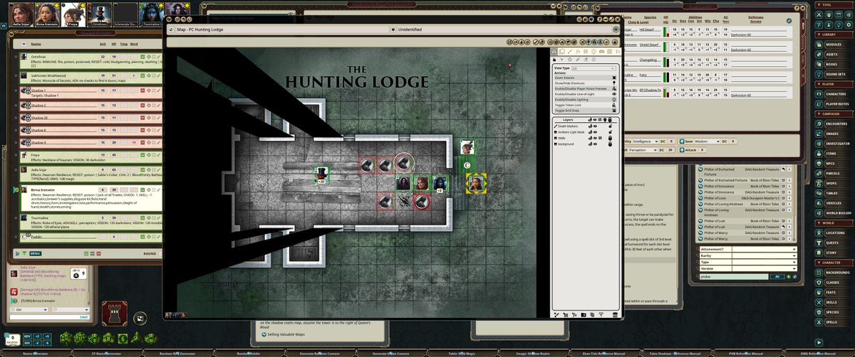 CrimsonNib's tweet photo. #ADlibnD
What disturbs Valthorien's dreams? Will the PCs detour and venture into hell to save Aella's sister's soul? Will Birna put the white rat Gnarl back into his cage? Who is using Alluna's sending stone?
#RPG #DnD @FantasyGrounds2 @KoboldPress https://t.co/64UHqPOSmP