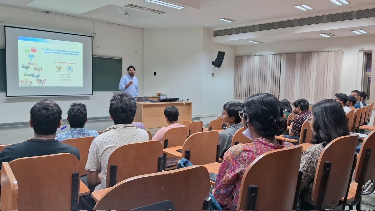 ACS Student chapter IISERB tweet media