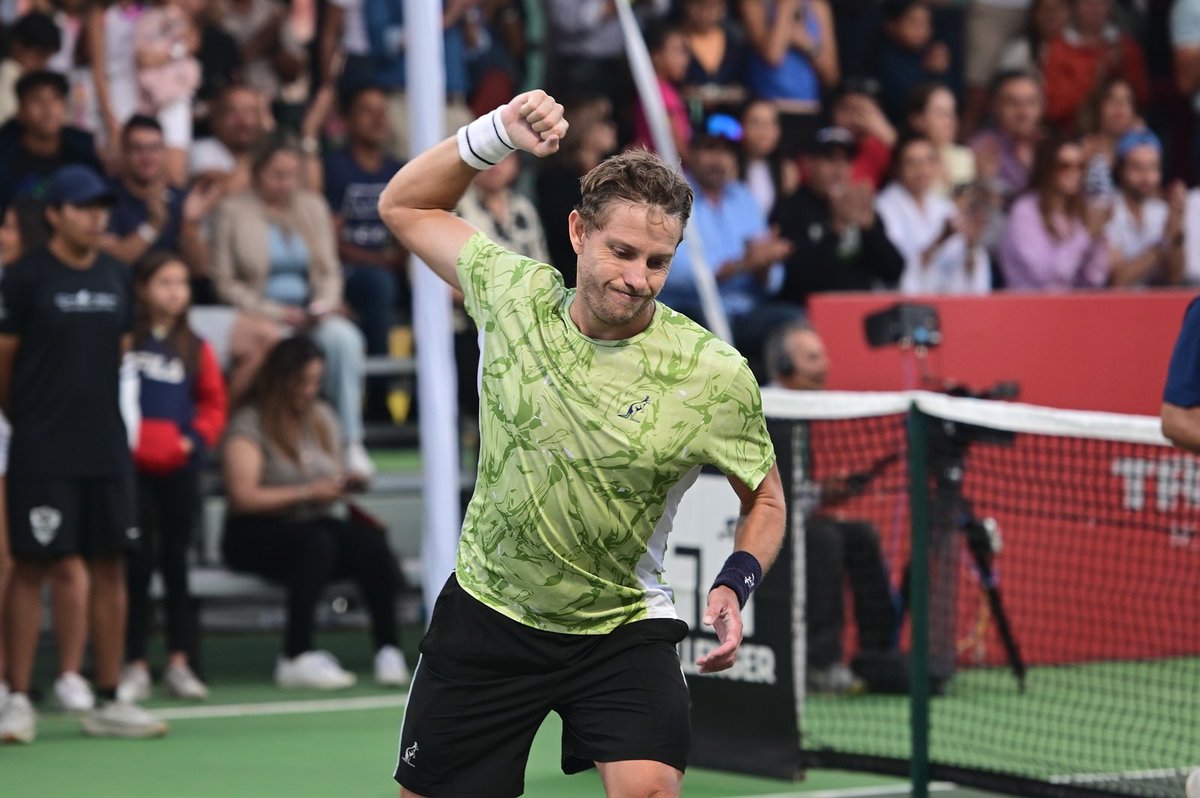 ATPMoreliaOpen's tweet photo. QF - Estadio Tres Marías | Janes Duckworth 🇦🇺 d. Alejandro Hernández 🇲🇽 6-4, 7-6(6).

#MoreliaOpen @ATPChallenger https://t.co/kaPBPaZB7R