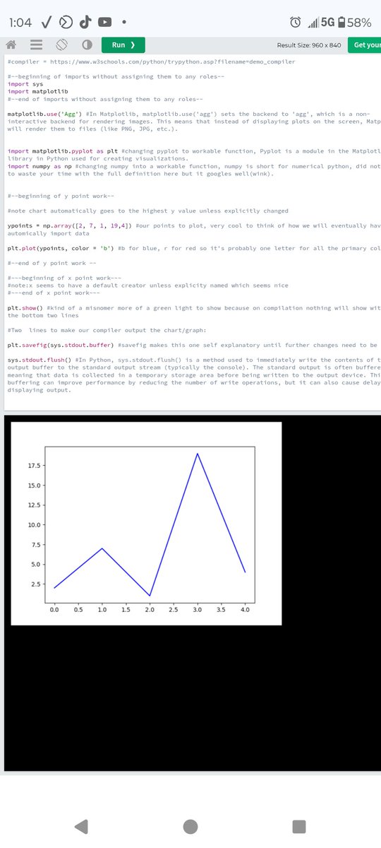 Zero_Greene's tweet image. *Solid line in python done, I would change w3 schools to desktop mode if you're trying to copy and paste on your phone.
w3schools.com/python/trypyth…
#pythonstudents #devryproud