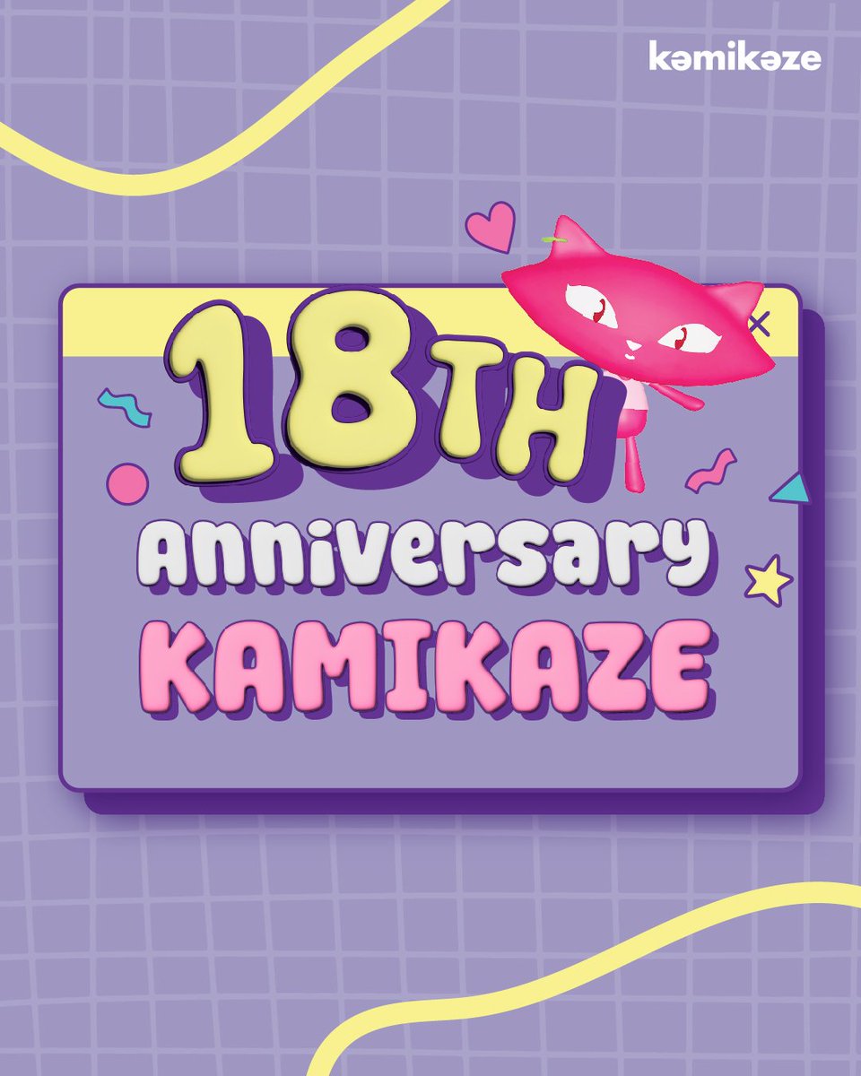 18th Anniversary Kamikaze 🎂🎉💖 

ขอบคุณตลอดการเดินทาง 18ปี ที่ทำให้เสียงเพลงของกามิกาเซ่ไม่เคยหายไป🥹🙂 ยังคงเป็นเพลงรัก เพลงเศร้า เพลงโปรด ในความทรงจำของทุกคนอยู่เสมอ ขอบคุณชาวกามิที่รักและซัพพอร์ตกันมาตลอดเลยน้าาาา 
Kamikaze Love U✨️❤

#Kamikaze #โตมากับกามิ #HBDKZ18th