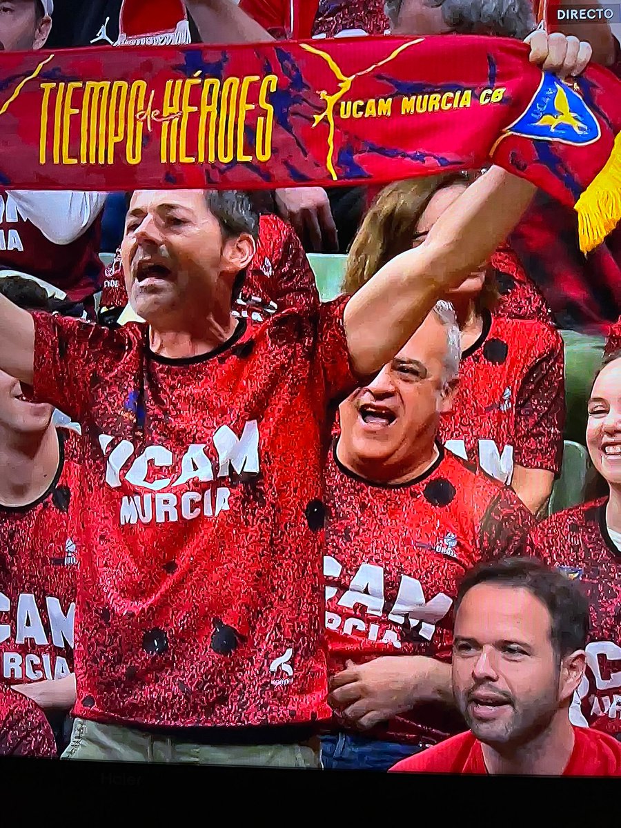 TripleDobleTeam's tweet photo. 'No salimos en la tele, pero dentro y fuera del Palacio, somos el rugido que nunca se apaga' 

Desde 2010 #Grad4TripleDoble ❤️ @UCAMMurcia 

Cumplimos 15 años de fidelidad junto a @UCAM, Alejandro G, Sito Alonso, @JosMiguelGarri6 @jlmendoza83 @jpmendozagarcia @Dircomcbmurcia ... https://t.co/Z2AixsJbSl