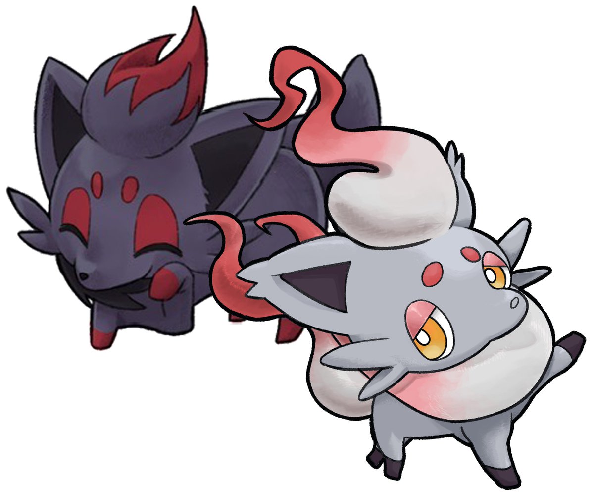 neko_____316's tweet photo. ゾロアとヒスイゾロア

#ポケモン
#ポケモンイラスト
#Pokemon https://t.co/QhosQ1Rm4Q