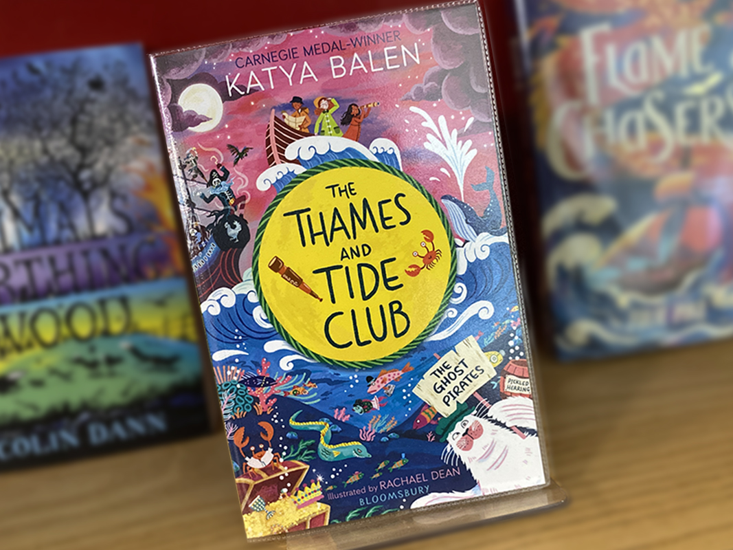 The Ghost Pirates by Katya Balen - When the Thames and Tide Club finds a mysterious cutlass on the banks of the Thames, they immediately know that something fishy is afoot. When the cutlass vanishes, and Mrs Drummonds disappears too, it's down to Clem, Ash and Zara to find them.