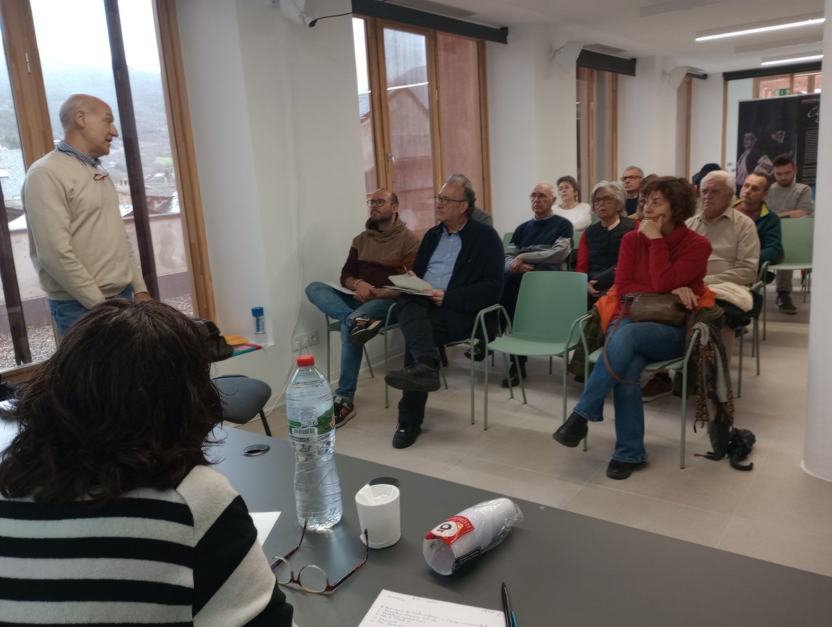 Avui, amb la presència de <a href="/XavierAntich/">Xavier Antich</a>, president d'<a href="/omnium/">Òmnium Cultural</a>, celebrem l'assemblea d'<a href="/OmniumPallars/">Òmnium Pallars</a> per aprovar el pla de treball i pressupost 2025.