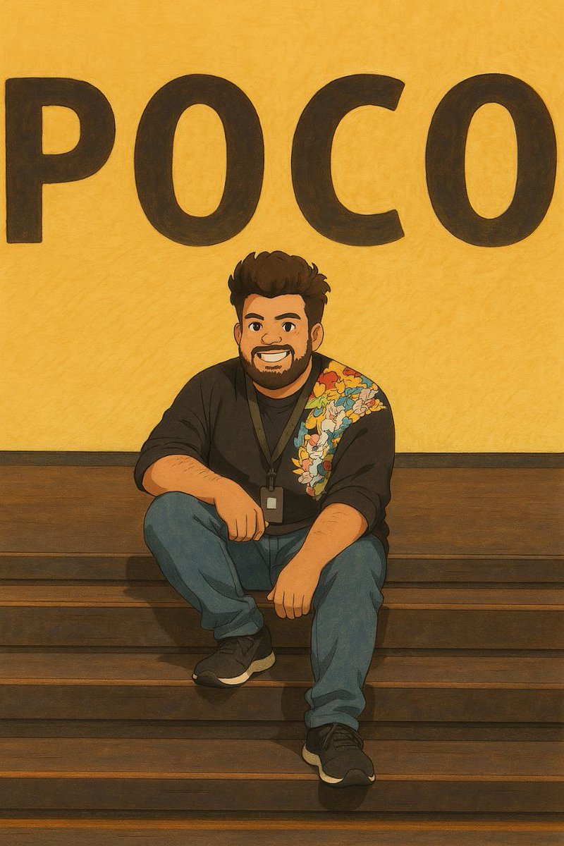 Iamnil7's tweet photo. Ghibli-style ....featuring my favorite @IndiaPOCO team members....🙈
@Himanshu_POCO @Pathtoremember @digvj https://t.co/k3i9I9l6q3