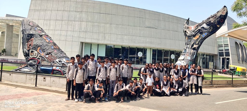 drkalamcsckheda's tweet image. &quot;Students of Maruti Nesh High School, Thasra Taluka, visited Science City Ahmedabad, exploring various galleries and gaining valuable scientific insights. A great initiative to inspire young minds! #ScienceEducation #STEMLearning&quot;
