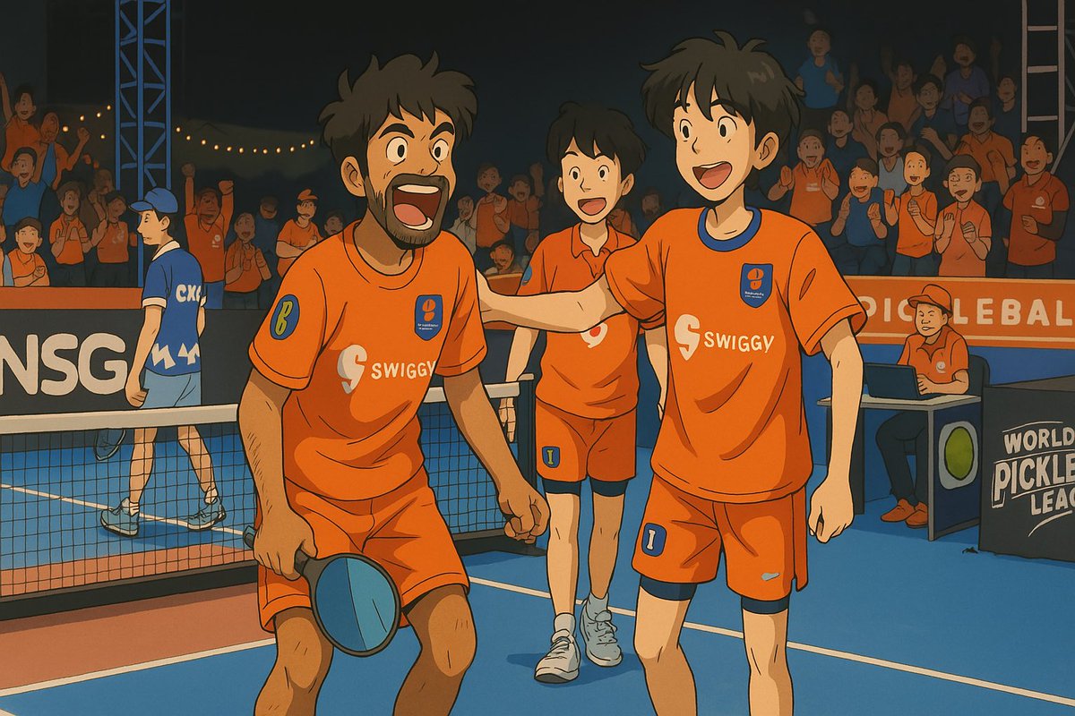 wpblofficial's tweet image. Studio Ghibli 🤝 WPBL
Iconic collaboration 

#WPBL #Pickleball #PickleSetGo