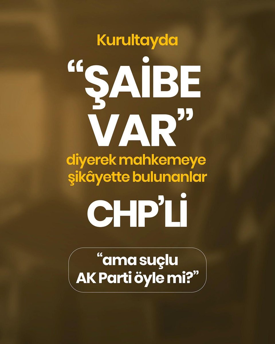 #yolsuzekosistemçöktü