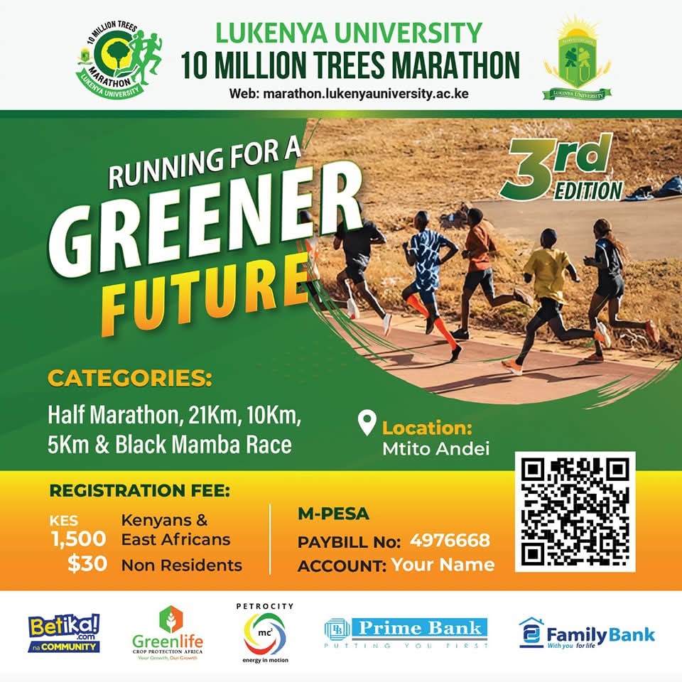 ObWyclife's tweet photo. #10milliontreesrun https://t.co/GED2P4aMDt