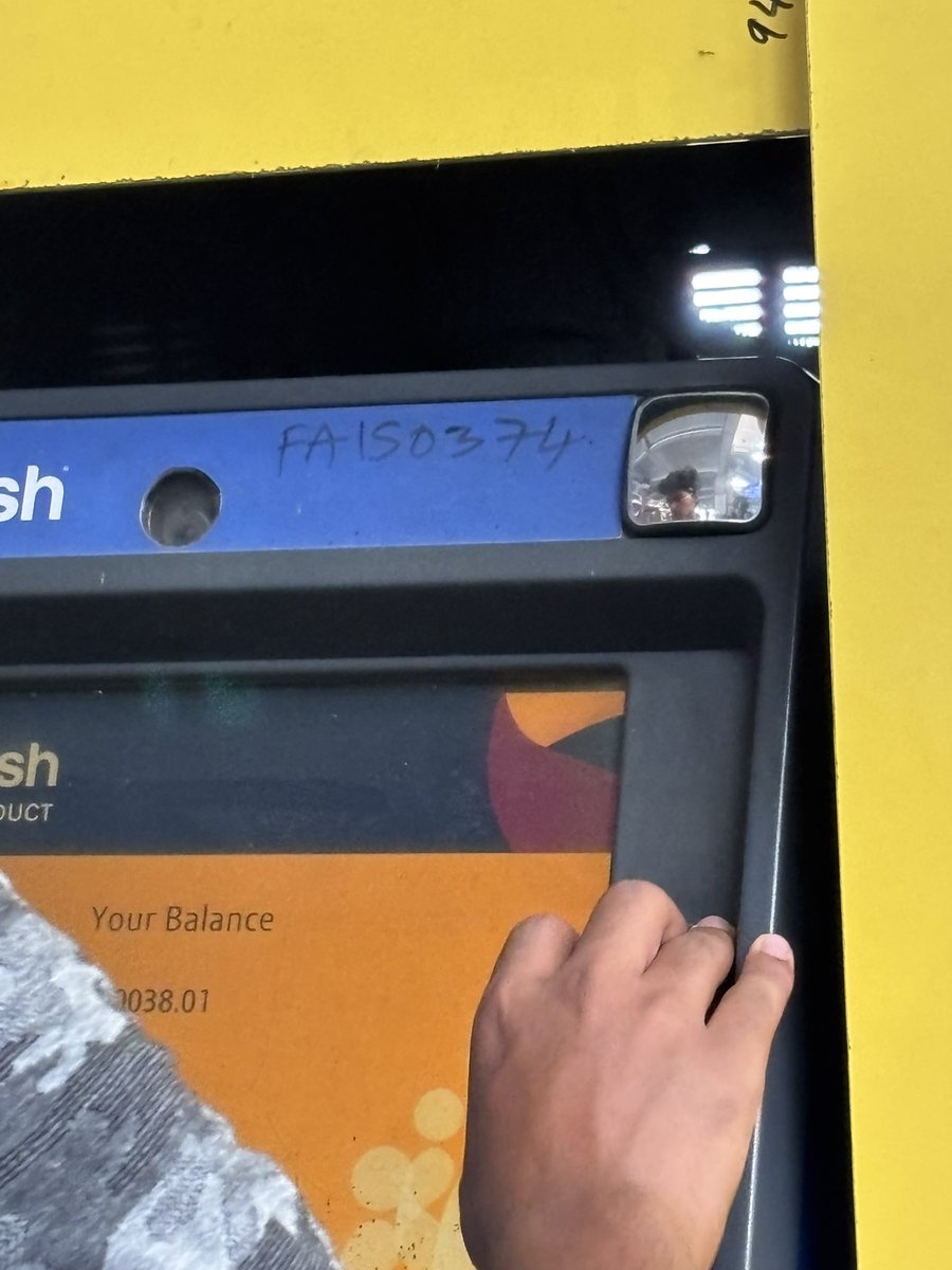 boddu77's tweet photo. @TataIndicash this atm allowed in vjw bus stand fraud atm amount debited from Customer accounts and same will not came from atm https://t.co/xAtcYbNLJg