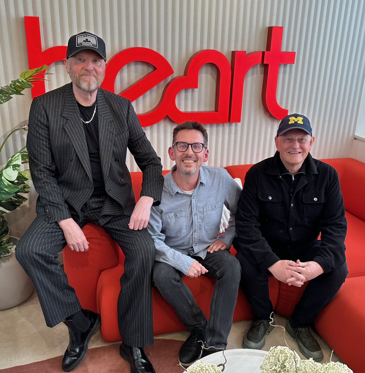 Simon Beale (@simonbeale) on Twitter photo Martyn Ware & Glenn Gregory from <a href="/heaven17bef/">Heaven 17</a> are HERE 🙌 on <a href="/Heart80s/">Heart 80s</a> Breakfast til 11.
Listen live on <a href="/GlobalPlayer/">Global Player</a> Player
Sound With Vision Tour: heaven17.com/live-dates
<a href="/GlobalPlayer/">Global Player</a> 📻 DAB 🗣️ Play Heart 80s Martyn Ware & Glenn Gregory from <a href="/heaven17bef/">Heaven 17</a> are HERE 🙌 on <a href="/Heart80s/">Heart 80s</a> Breakfast til 11.
Listen live on <a href="/GlobalPlayer/">Global Player</a> Player
Sound With Vision Tour: heaven17.com/live-dates
<a href="/GlobalPlayer/">Global Player</a> 📻 DAB 🗣️ Play Heart 80s