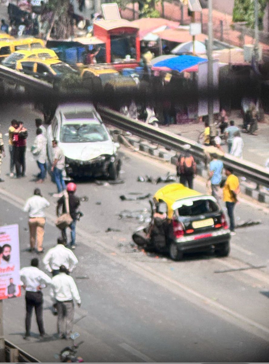 Senapati Bapat Marg, Elphinstone flyover. 

No surprises if the cab was driving from the wrong side 🥲
