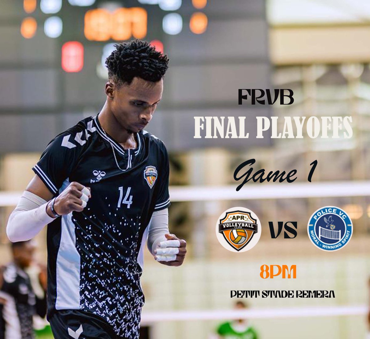 AprVolleyball's tweet photo. 🏐 Please come and support Team!
Don’t miss the action at 8 PM! Let’s show our team some love! 💪🖤🤍🏐 #
#TeamApr #Volleyball
@apr_women @Rw_Volleyball @Rwanda_Sports @aprfcofficial https://t.co/CsyOcDgT6F