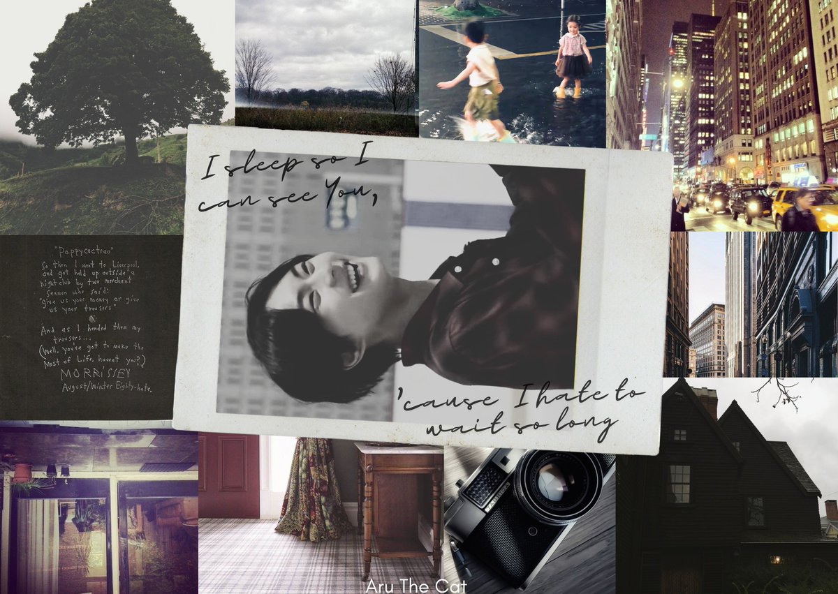 I sleep so I can see You, 
‘cause I hate to wait so long.
𝖿𝖾𝖺𝗍𝗎𝗋𝗂𝗇𝗀 𝖸𝖩𝖶 &amp; 𝖪𝖬𝖩. 

—