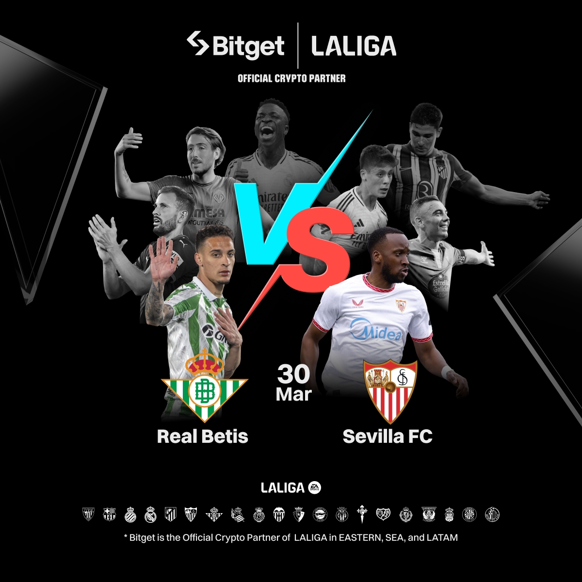 Get ready for the roar! Pride and passion are on the line. This Sunday, <a href="/RealBetis/">Real Betis Balompié 🌴💚</a> 🆚 <a href="/SevillaFC/">Sevilla Fútbol Club</a> 🏟️

The rivalry of the 𝐒𝐞𝐯𝐢𝐥𝐥𝐚 𝐃𝐞𝐫𝐛𝐲 dates back to 1915, making it one of the oldest &amp; fiercest derbies in football history! 🏆

Comment which team will score first to