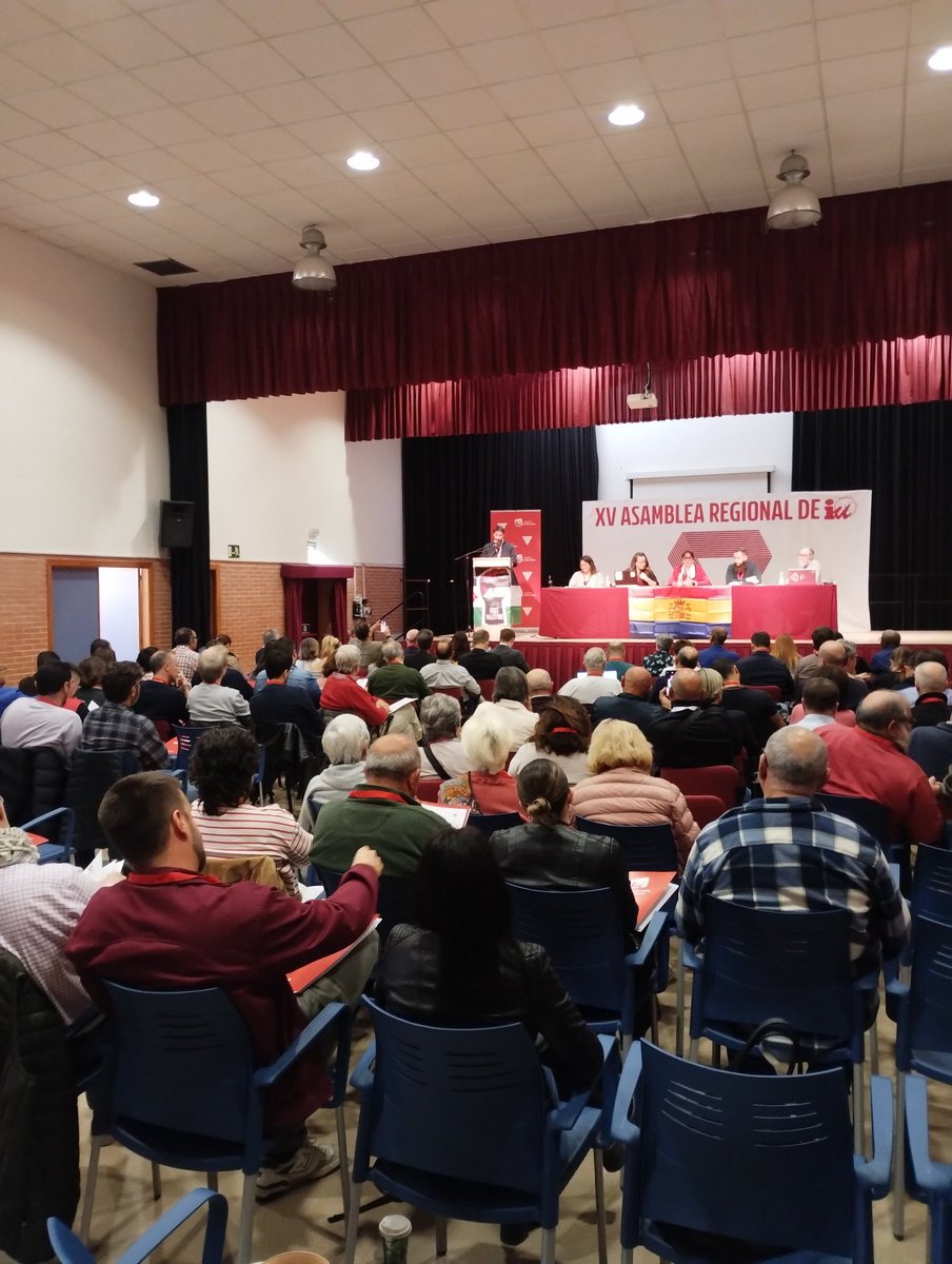 pcrm_es's tweet photo. El #PCRM participa en la XV Asamblea de @IUVRM
Unidos en la lucha por los derechos de los trabajadores, la justicia social y el socialismo. Seguimos fortaleciendo la solidaridad internacionalista. https://t.co/w14wopPvwp