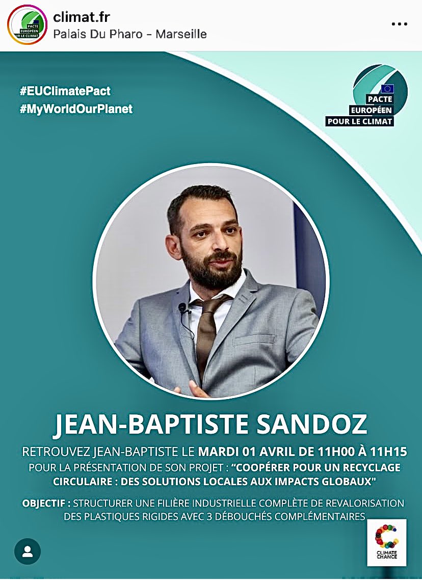 Dadastone_Ipoma's tweet photo. Retrouvez les ambassadeurs français du Pacte Européen pour le Climat au sommet Climate Chance à Marseille autour du « Pitch Corner »🗣️
#euclimatepact #myworldourplanet #SCCEA2025 #ourplanet #climatechance #climatechange #climatesummit #ambassadeur #workshops #environnement https://t.co/2xEhRRkv8A
