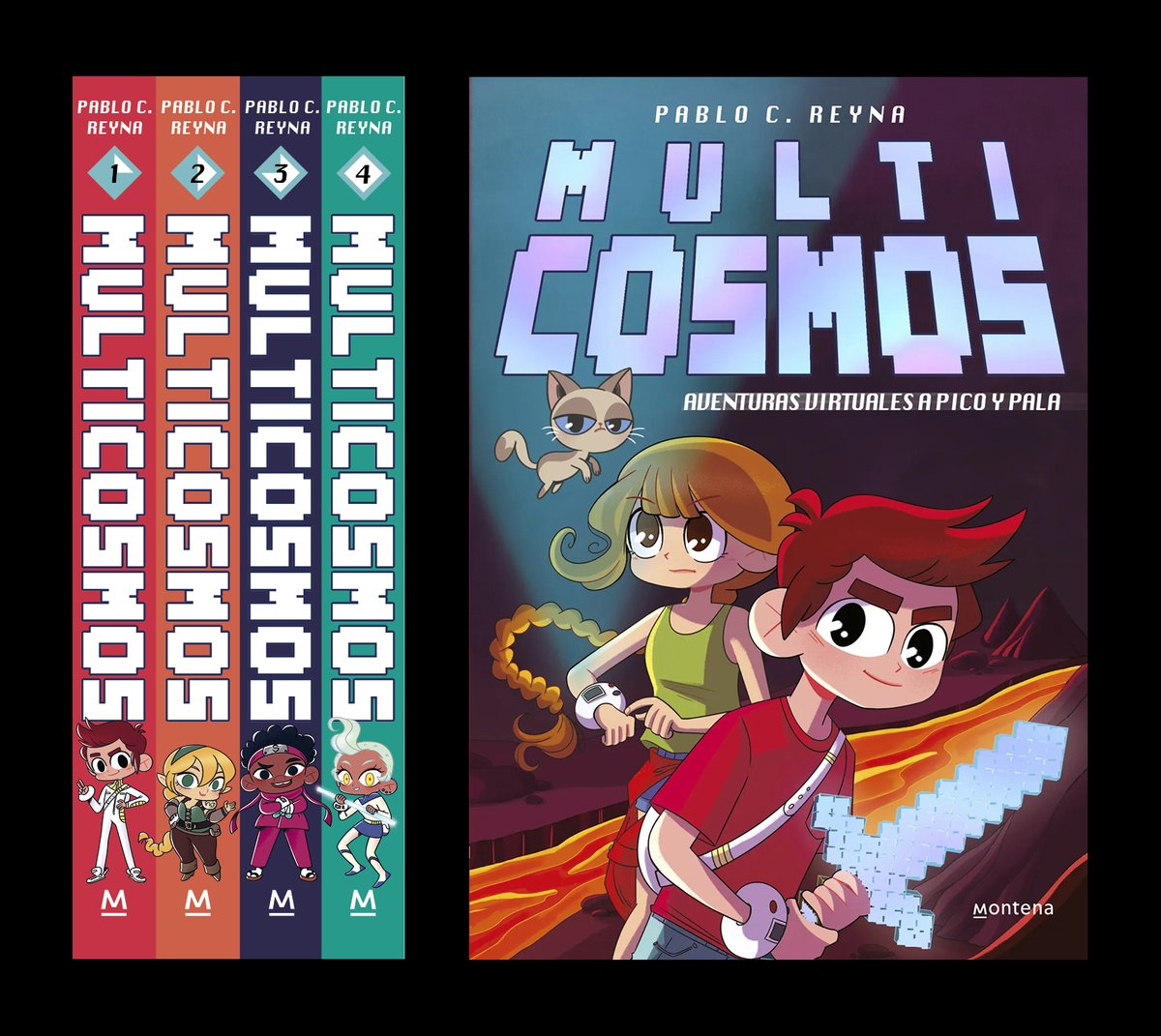 PabloCReyna's tweet image. Los nuevos lomos de #MultiCosmos: de la idea a la @lujus-ejecución. 😻
tormentalibros.com/es/coleccion/m…
