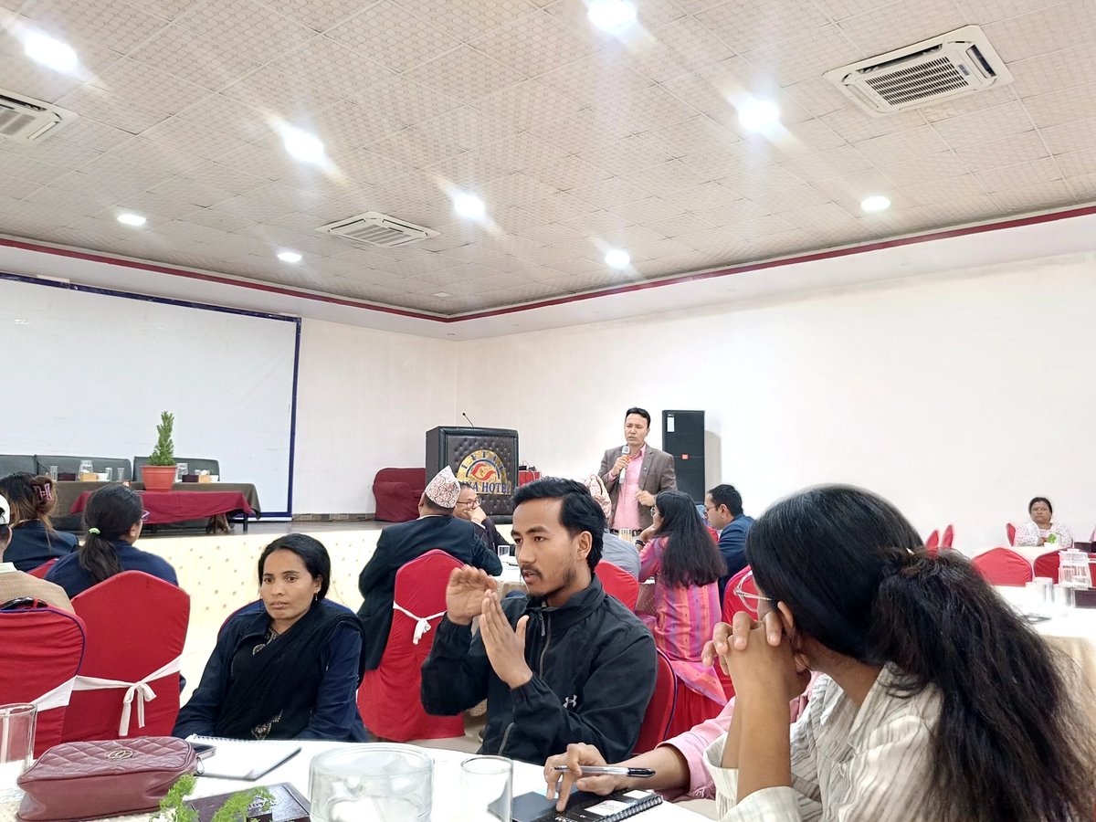 UmeshBalal's tweet photo. 🌍 Nepal’s #NDC3.0 provincial consultations are collecting the voices from vulnerable communities and youth—ensuring they are part of conversation.
Together with government and local CSOs, we’re pushing for inclusive policies that listen, act, and deliver justice. https://t.co/dzZqayguzf