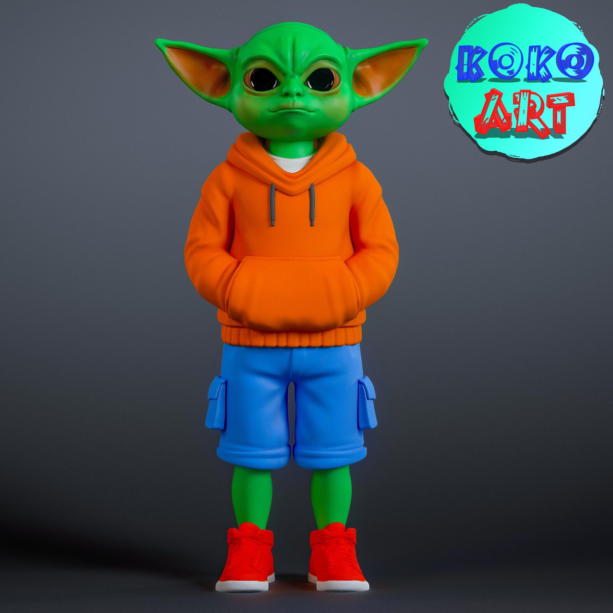 KokeshGaming's tweet photo. 👶 Din Grogu (Baby Yoda) Star wars URBAN • STL and OBJ files
➡️ Download 3D print model: https://t.co/g0CojZptud
💡 Designed by @KokeshGaming

@cults3d #3DPrinting #3DPrinter #Printable #STLfile https://t.co/zXrFgKZmLR