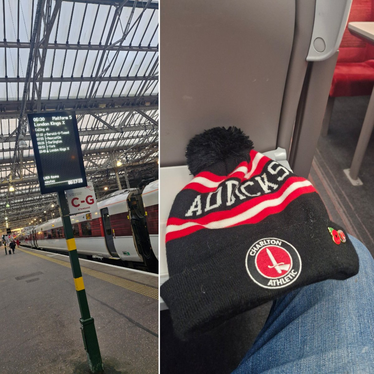 MussieAddicks's tweet photo. It's on like Donkey Kong. Early Hop @CAFCofficial home leg v @htafc with the Super Scoitchland #addicks annual pilgrimage to the Valley @charltonnews @CafcFans13 @CharltonAthNews @donutsmacgruer @calciummy @richardmwarner https://t.co/tfJQvcnABj
