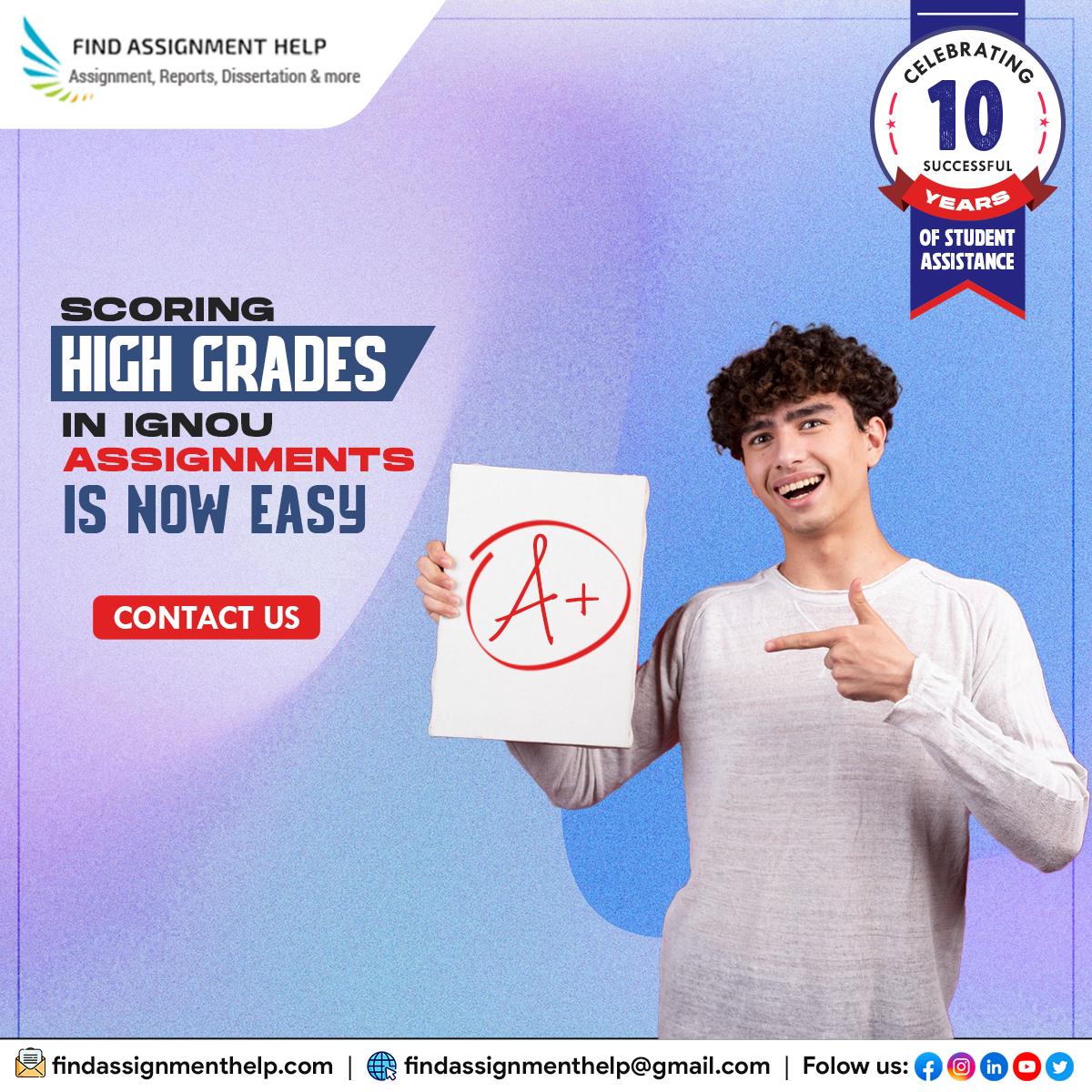 AssignmentFind's tweet image. 📚✨ Struggling with your IGNOU assignments? We've got you covered! ✨
✅ Timely delivery
✅ Plagiarism-free content
✅ Affordable pricing
✅ Expert writers
#IGNOU #AssignmentHelp #AssignmentHelpIndia #FindAssignmentHelp #StudySmart #AffordableRates #PlagiarismFree