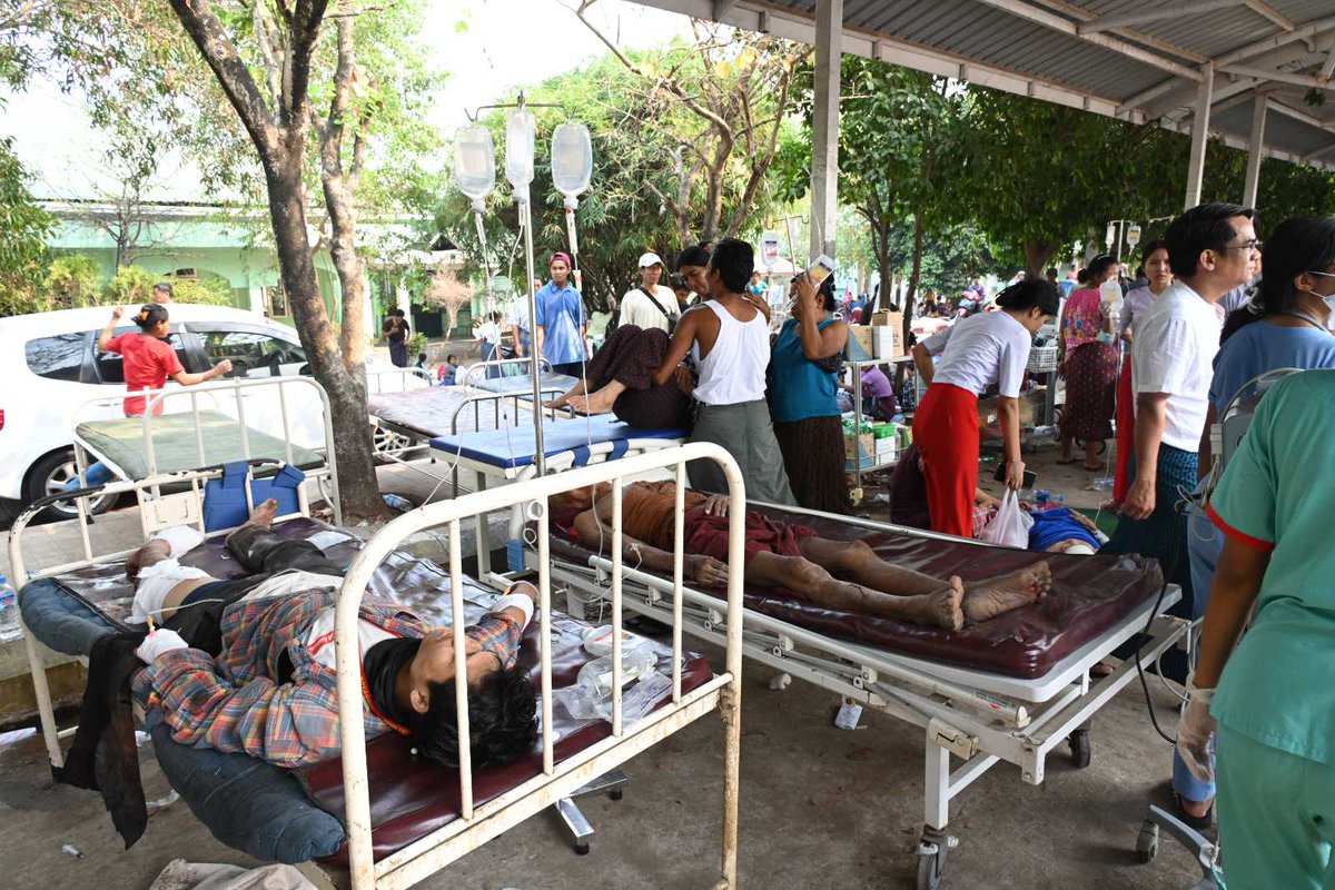 فريق تابع لمجلس إدارة الدولة في ميانمار: الزلزال المدمر في ميانمار يتسبب في مقتل 1002 شخص وإصابة 2376 شخصا وفقدان 30 آخرين حتى اليوم