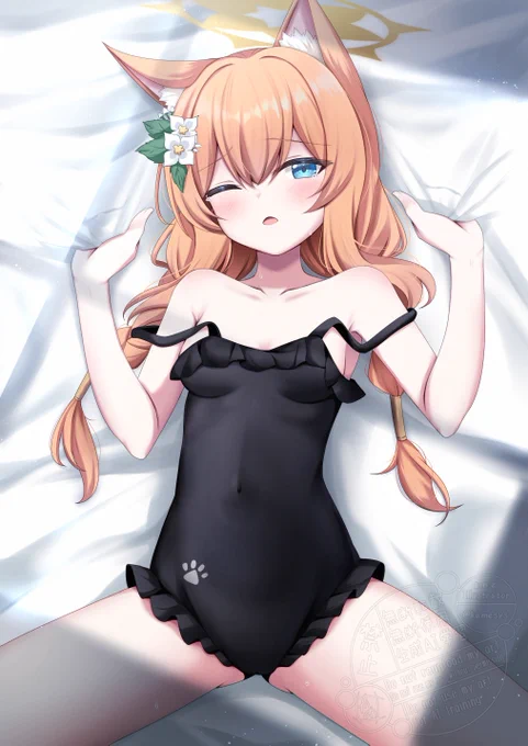水着マリーと....#ブルアカ 