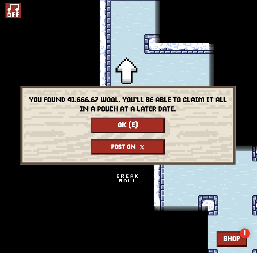cryptwolfgamer's tweet photo. My Alpha 6 Wolf 🐺 just found 41666.67 WOOL during my search in Cave Game! #wolfgame #cavegame @wolfdotgameより 

last run ! https://t.co/GK2gUiqLcj