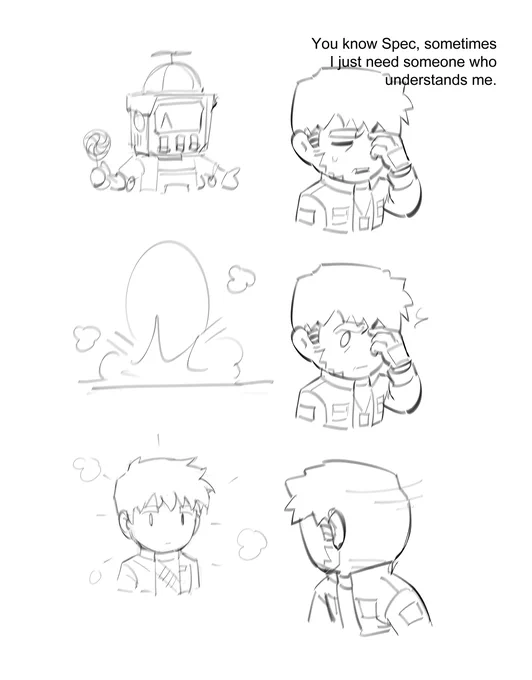 if he could shapeshift he would absolutely do this 