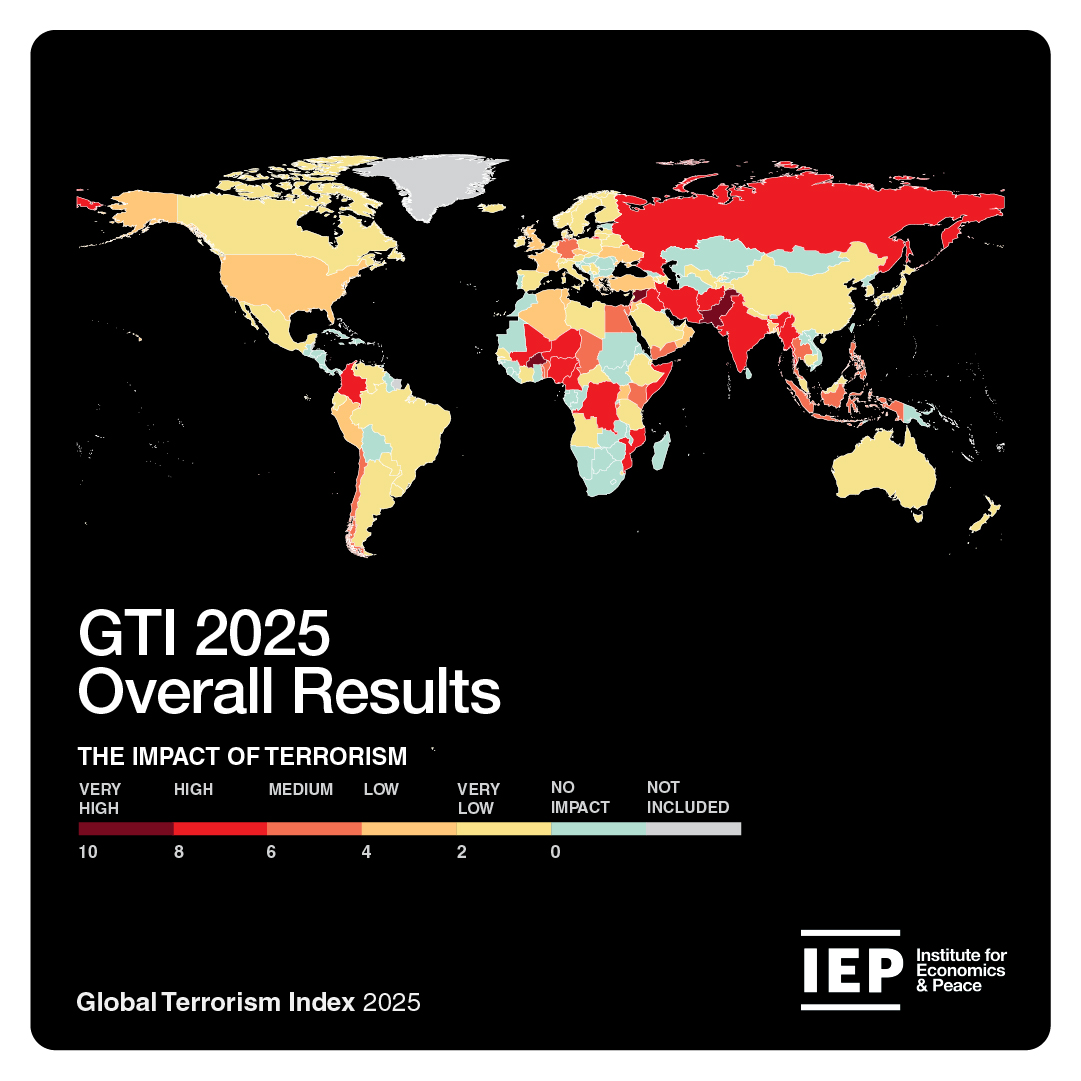 Our friends at @economicspeace @GlobPeaceIndex have, drawing on their Global Terrorism Index, developed a free two-hour course providing in-depth analysis of global #terrorism.
👉For more details visit .