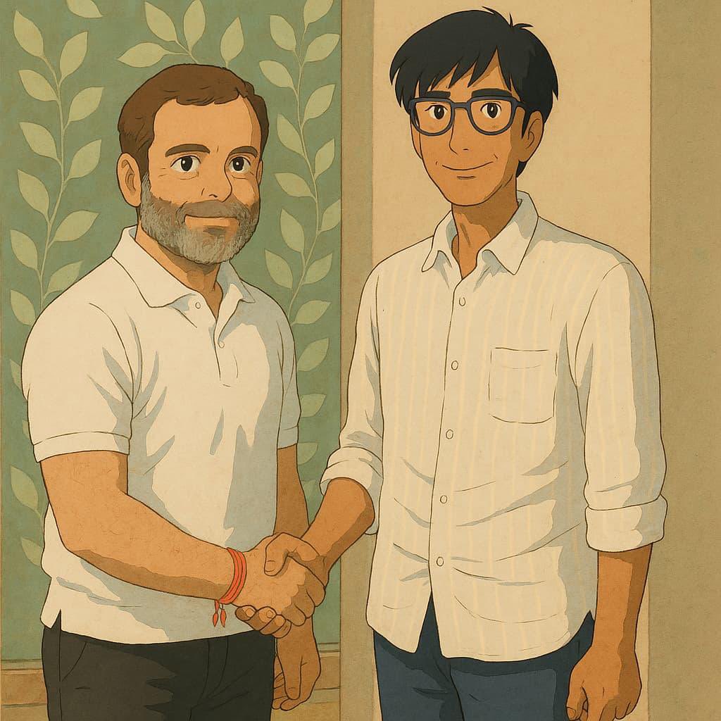 Cocopadhi's tweet photo. With my Leader 😊
#Ghibli https://t.co/zTp8KIIQFX