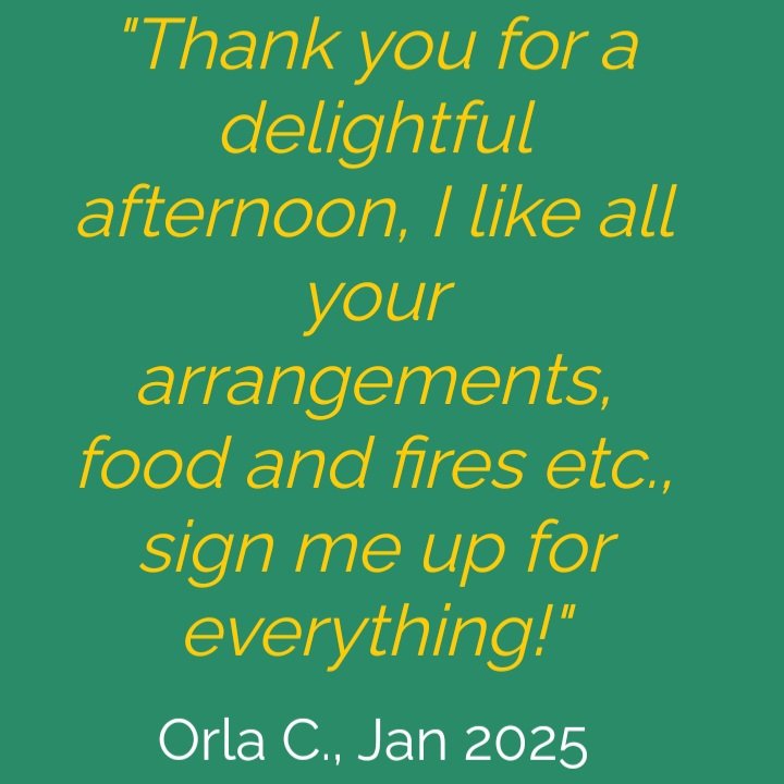 campfire_xp's tweet image. ❤️ the feedback! Want to feel like Jo, Catherine, Orla & co? Browse our upcoming events... campfirexp.com
#Oxfordshire #Cotswolds #nature #connection #workshop #sustainable #outdoors #community #activities
