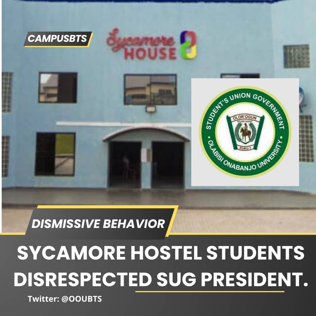 OOUBTS's tweet photo. On Monday, March 24, 2025, the Student Union Government (SUG) of Olabisi Onabanjo University embarked on a visit to the university's residential hostels. The goal was to assure students that the current administration would be inclusive and supportive of every student's needs. https://t.co/1rOnmwZB7L