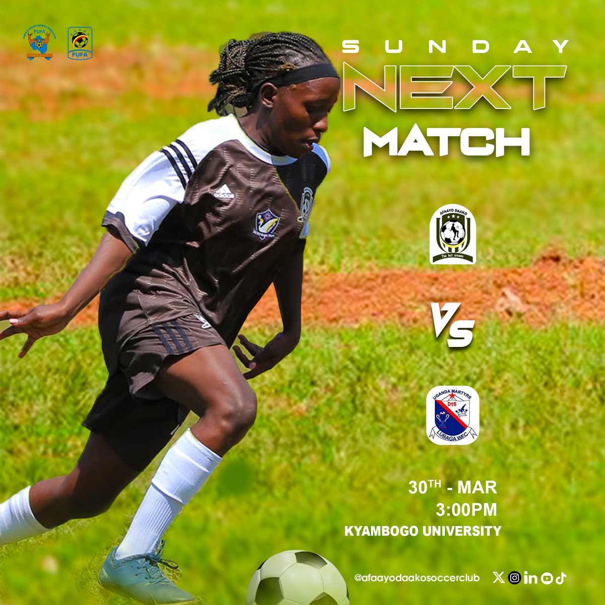 AfaayoDaako_SC's tweet photo. The Hot Creams are playing tomorrow! All roads lead to Kyambogo University!

#AfaayoDaakoSC #TheHotCreams https://t.co/Gi8mFsVb5l