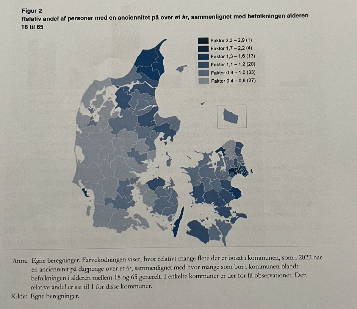 I dag i Avisen Danmark siger finansminister Wammen:

“Hvis vi havde haft en etårig dagpengeperiode nu, så var rigtig mange i Nordjylland, Midtjylland, Vest- og Sydsjælland, Lolland og på den københavnske vestegn blevet ramt.”

Jeg fik tilsendt dette citat fra avisen, så jeg kunne