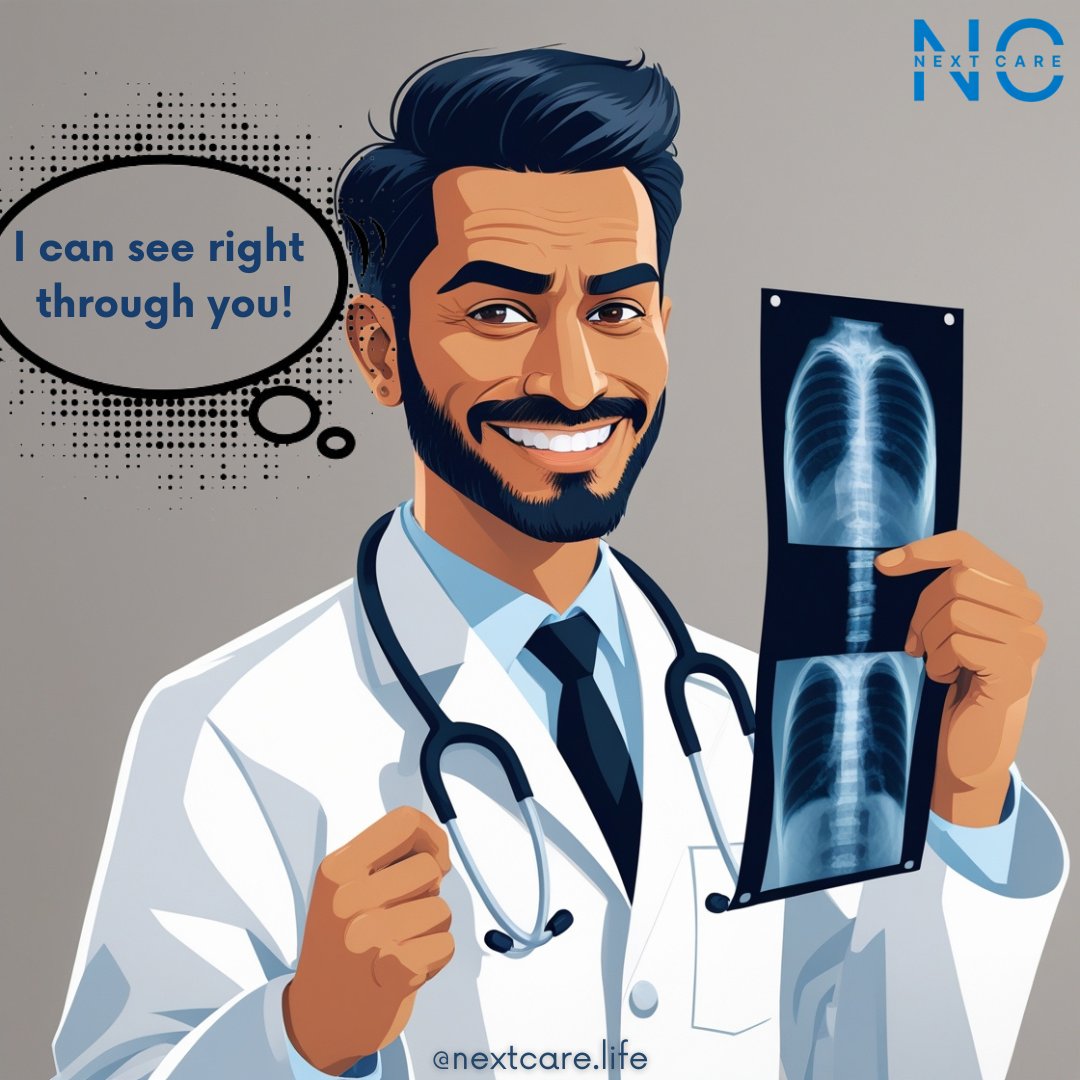NextcareLife's tweet image. When a radiologist knows more about you than you do... 😉🔍

#SharpVision #RadiologyHumor #nextcarelife #futureofcare

Picture Credit: @DrSurendra1958
