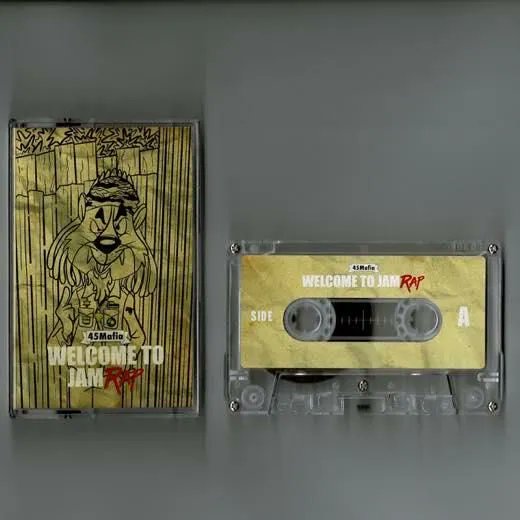 wenodrecords's tweet photo. 【予約開始】45mafia - Welcome to Jamrap [TAPE] 4月上旬発売 「今のカセットブーム黎明期に突如現れ��覆面レゲエミックスプロジェクト「45mafia」。今回10作目をリリース。ありそうで無い、ジャマイカのラップミックス！アートワークはwack wack氏が担当。完璧な一本！」https://t.co/svgU5AvoRv https://t.co/gyz8lS0lpG