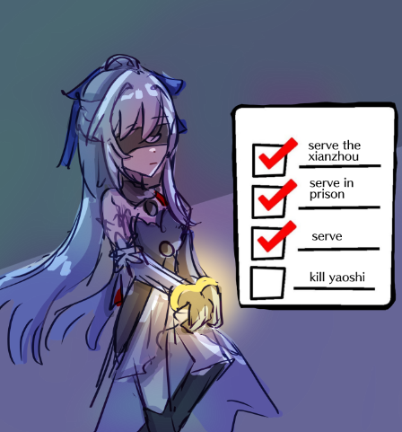 Jingliu doodles tweet media