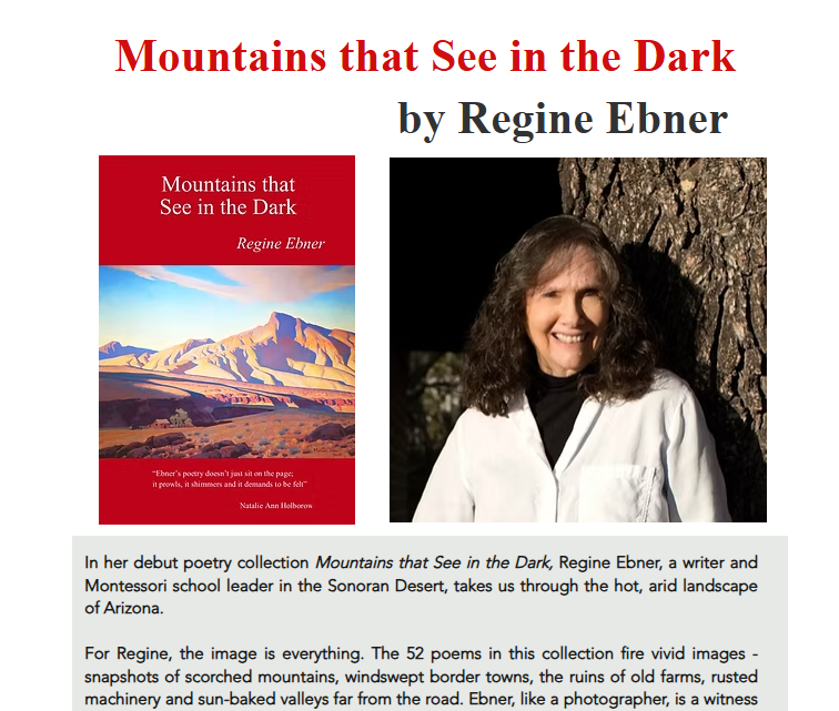'Ebner’s lines hold on to memories as if they were the most beautiful of mementos. Cowboys, lizards, wild geese, the last red of day—all of it pristine and fascinating.'

<a href="/jackbedell/">Jack Bedell</a> author of Ghost Forest on <a href="/RegineEbner/">Regine Ebner</a>'s book. Get it in print or e-book!
blackboughpoetry.com/regine-ebner-s…