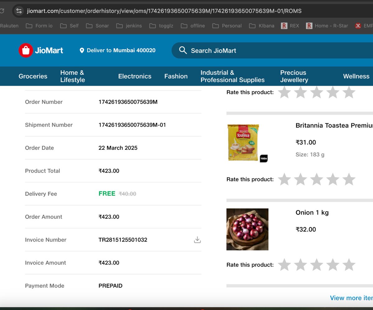 AjaySana03's tweet photo. @JioMart_Support Its time to amend your cheating orientated pathetic policies.

No where in e-commerce industry does this fraud.

Gift card is for one time redemption but it’s balance to be used till it’s nullified or expired.

Fraudulent terms are has to be revamped.

coupon : 1000
Order : 423 https://t.co/5ho5Q4QNs9