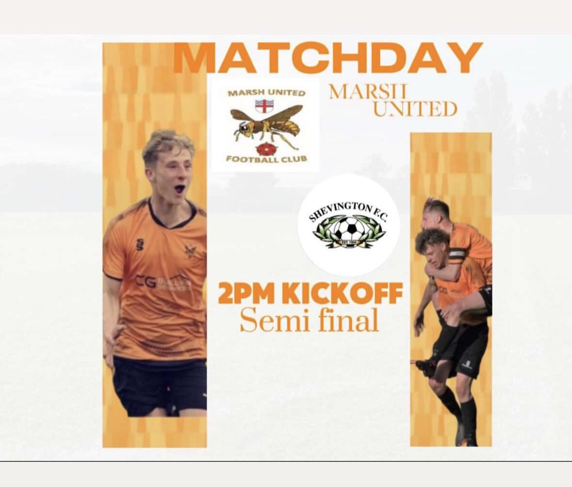 Cup Semi Final 

This will be a massive test for the lads playing against prem team Shevington
