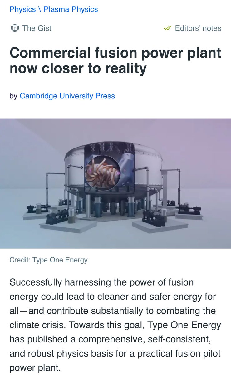 Anonymous3_6_9_'s tweet image. The world is making changes for clean energy and I’m liking it, so many strides have been met so far I believe the longest time met for fusion output is 22min it’s only increasing with new technological developments happening with A.I. and quantum computing! #fusiontech