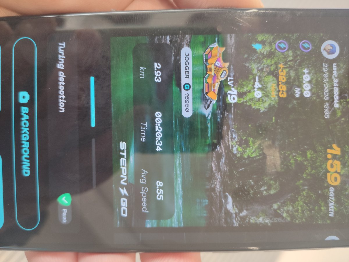 我是一名好租客  每天我会运动几个小时   不管天气多么恶劣   都不会浪费能量
你想拥有这样的租客吗？

#stepn  #stepnGo  
私は良いテナントです。毎日何時間も運動します。どんなに天気が悪くてもエネルギーを無駄にしませんこのようなテナントを持ちたいですか。#stepn  #stepnGo